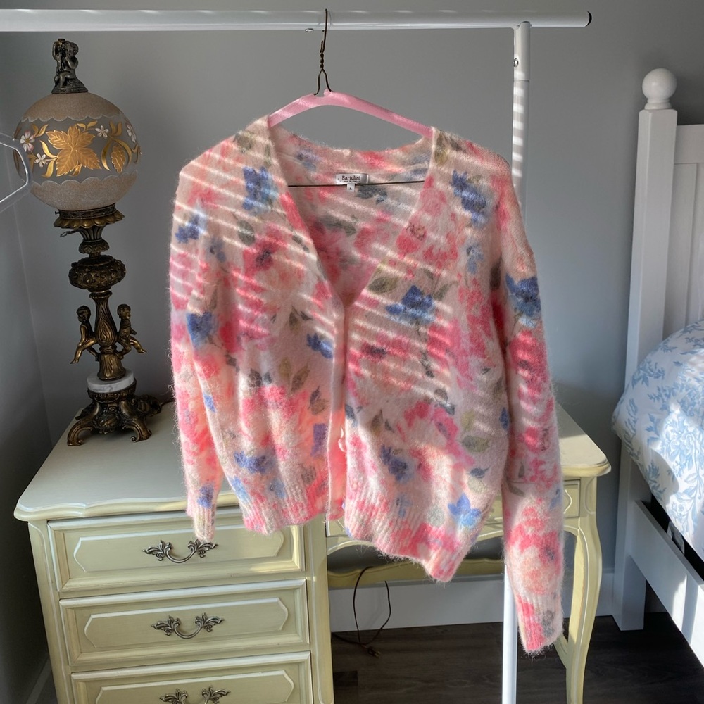 BARTOLINI Floral Cardigan NEW